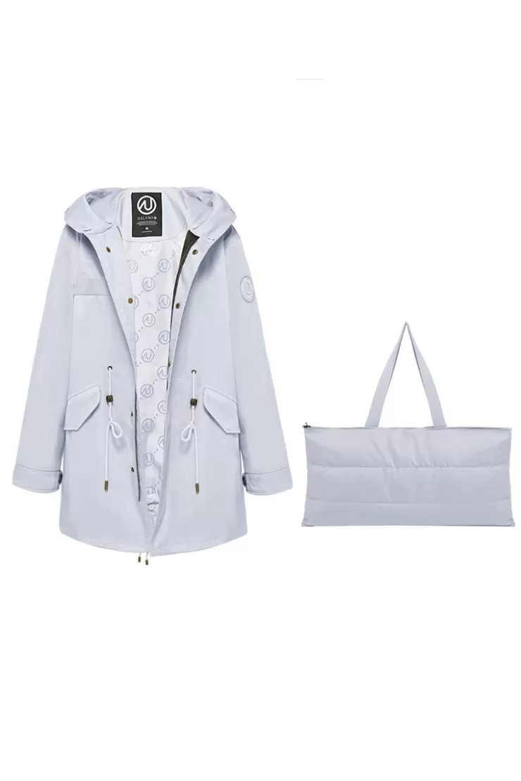 Ozlana Airy Blue Classics Parka | Women Classic & Designer Parkas
