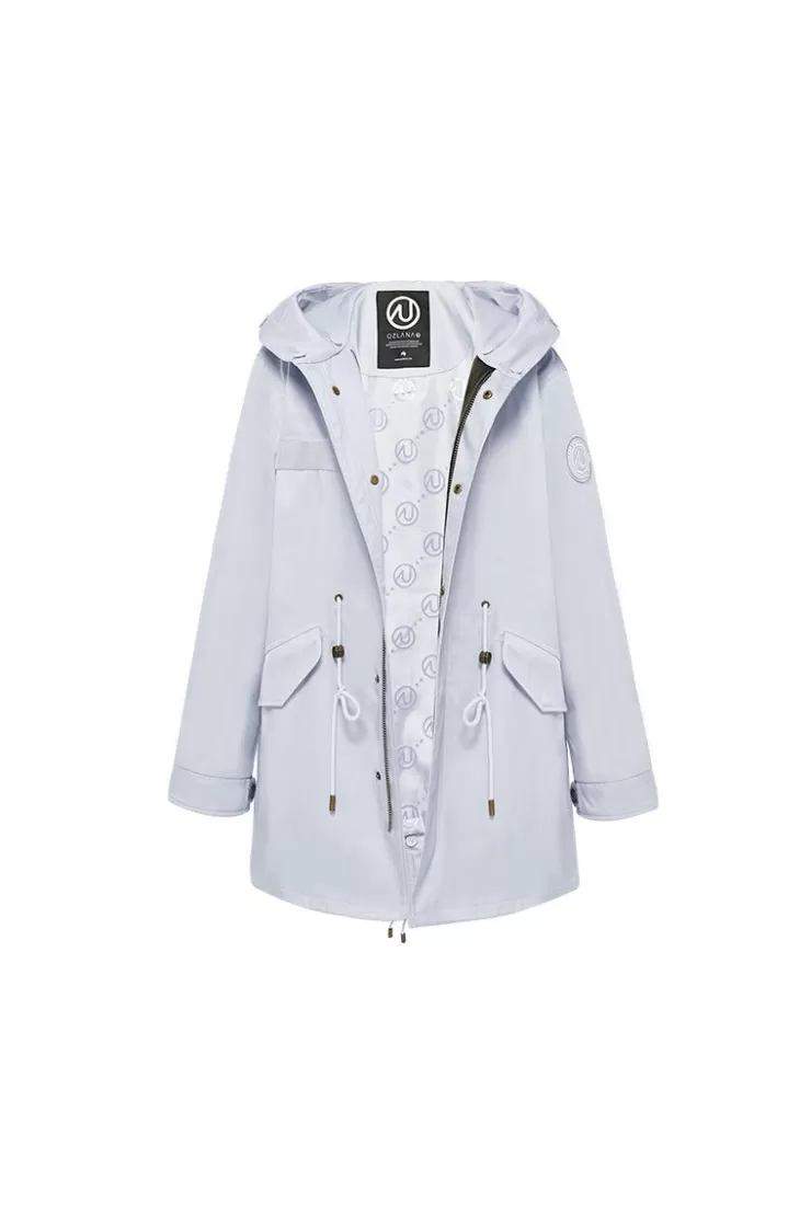 Ozlana Airy Blue Classics Parka | Women Classic & Designer Parkas