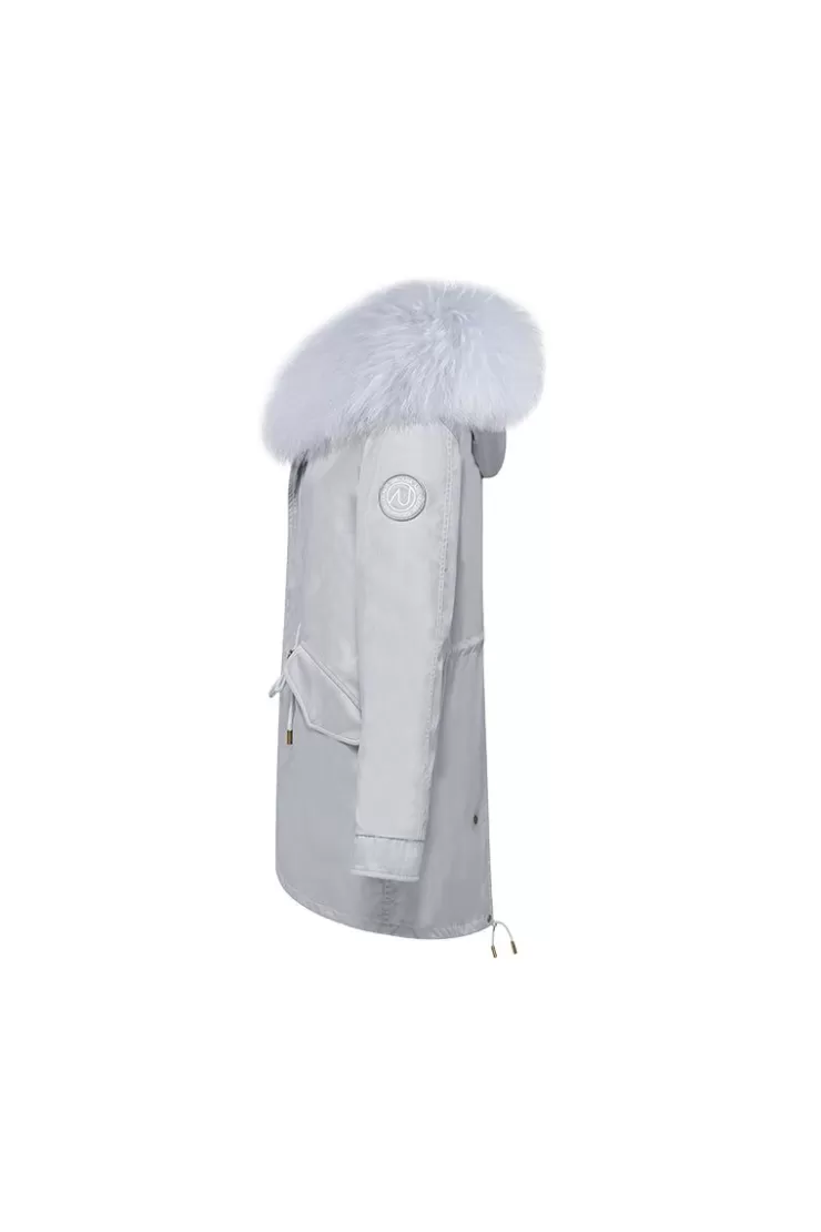 Ozlana Airy Blue+Blue Cloud | Women Classic & Designer Parkas