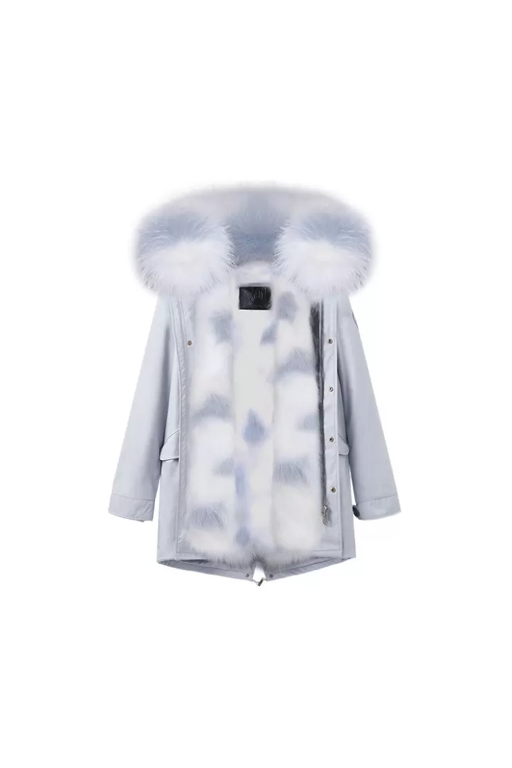 Ozlana Airy Blue+Blue Star | Women Classic & Designer Parkas