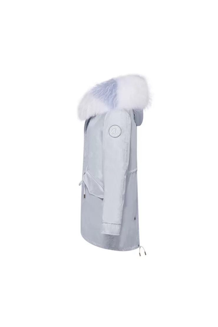 Ozlana Airy Blue+Blue Star | Women Classic & Designer Parkas