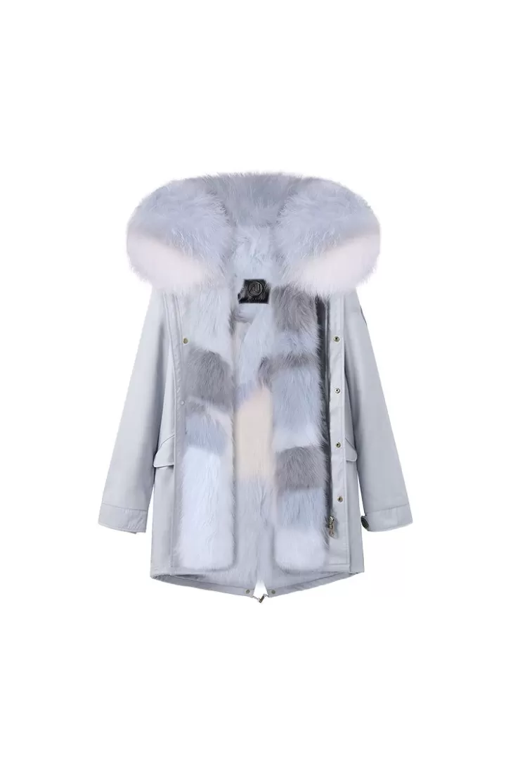 Ozlana Airy Blue+Blueshooting Star | Women Classic & Designer Parkas