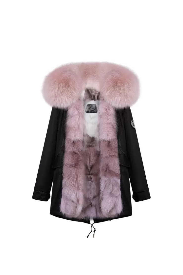 Ozlana Black+Berry Ice Cream | Women Classic & Designer Parkas