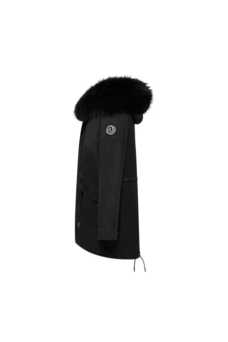 Ozlana Black(Men)+Classicblack Fox | Women Classic & Designer Parkas