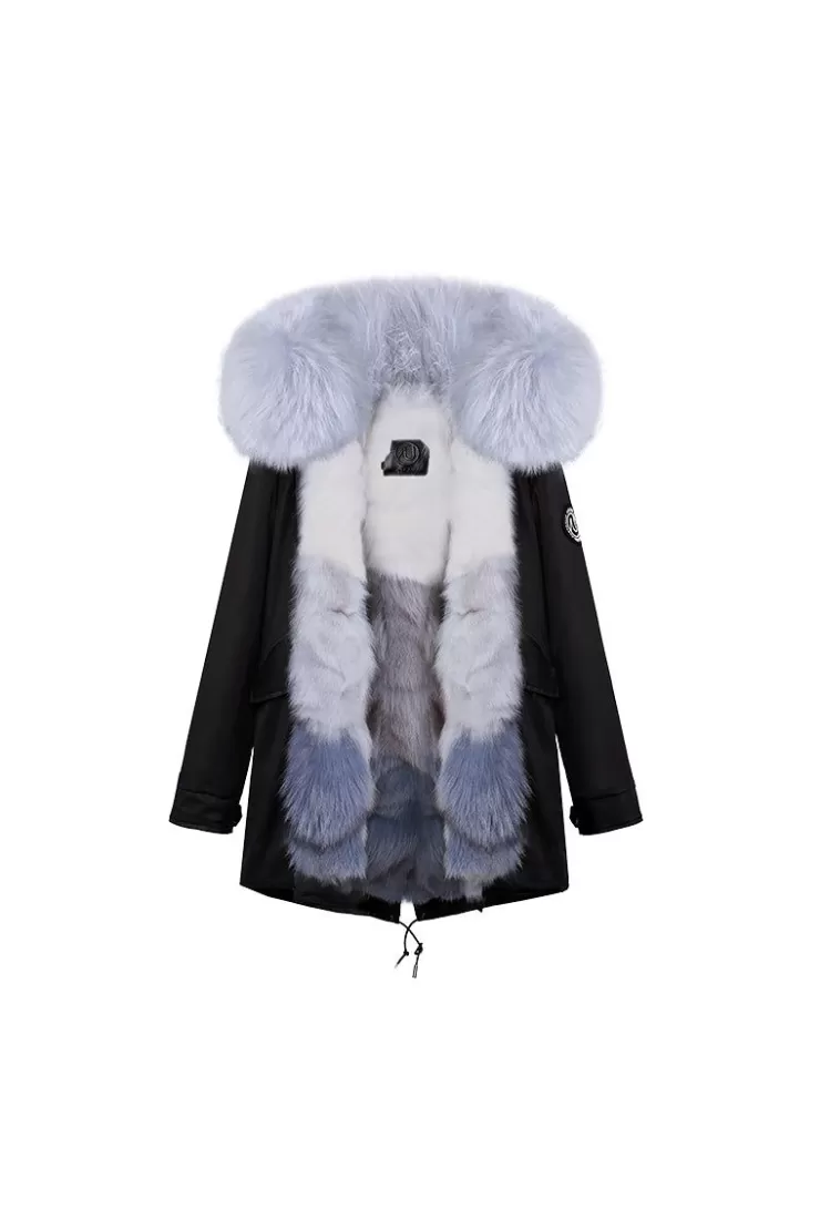 Ozlana Black+Sea Salt Ice Cream | Women Classic & Designer Parkas