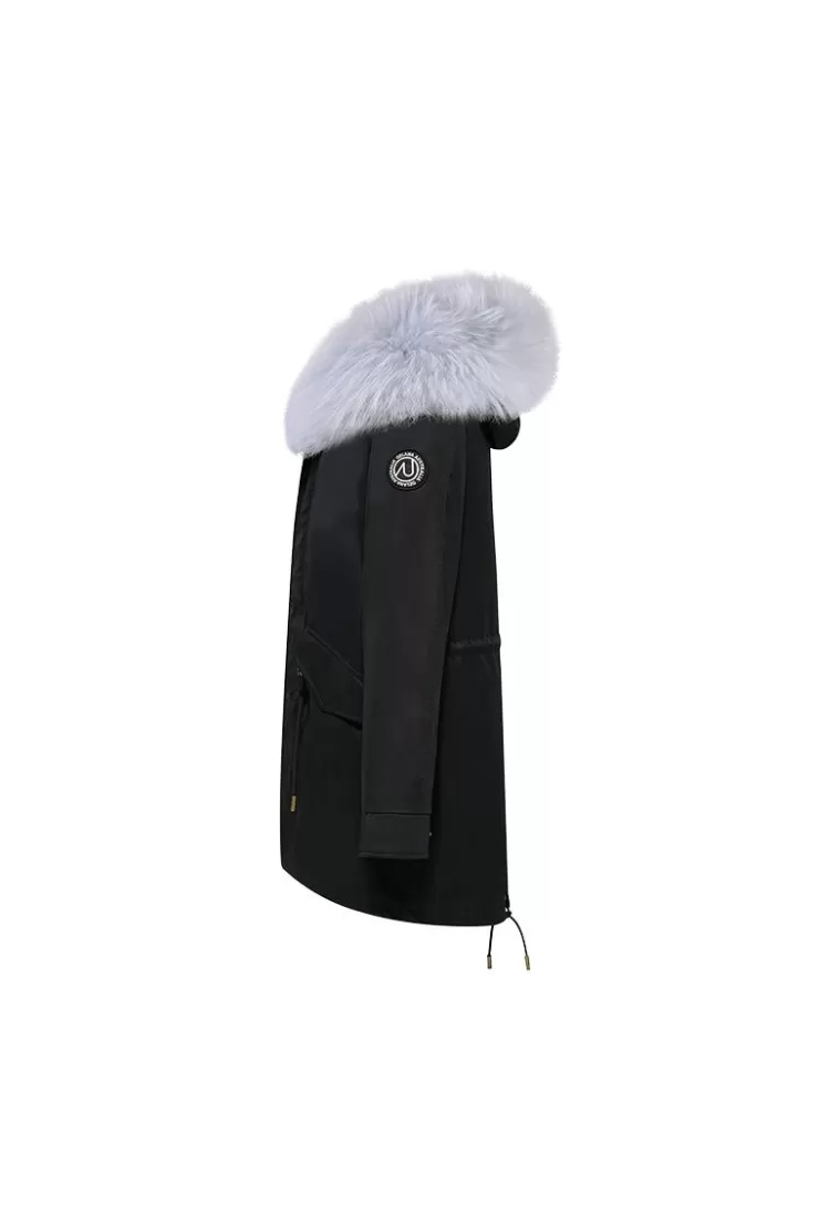 Ozlana Black+Sea Salt Ice Cream | Women Classic & Designer Parkas