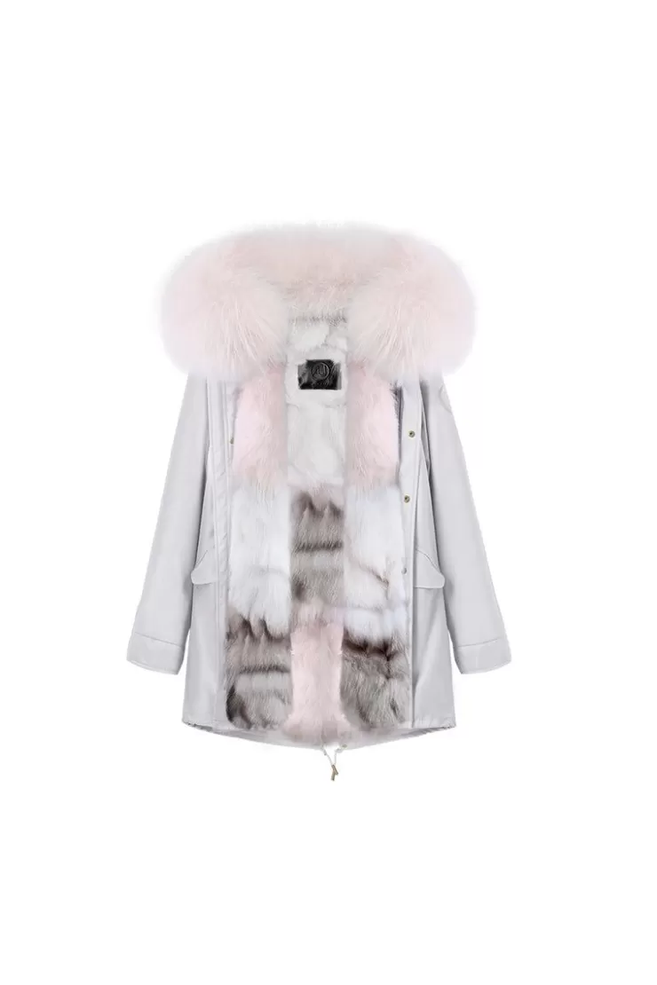Ozlana Grey+Taro Ice Creem | Women Classic & Designer Parkas