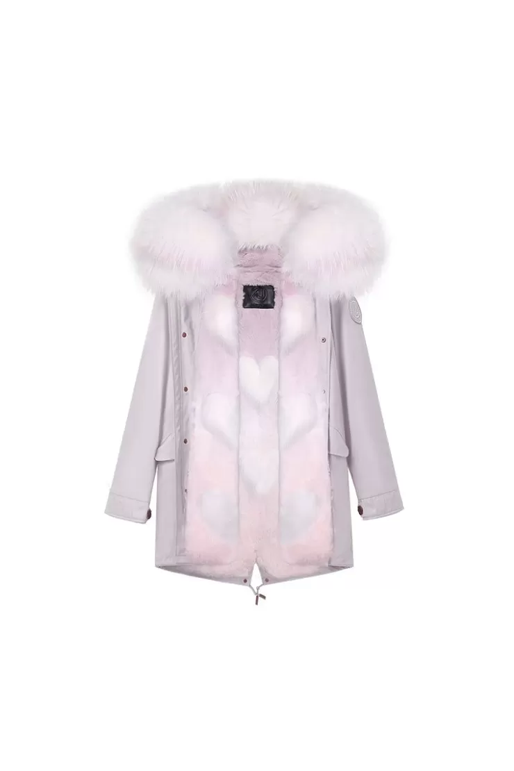Ozlana Haze Purple+Purple Twinkle | Women Classic & Designer Parkas