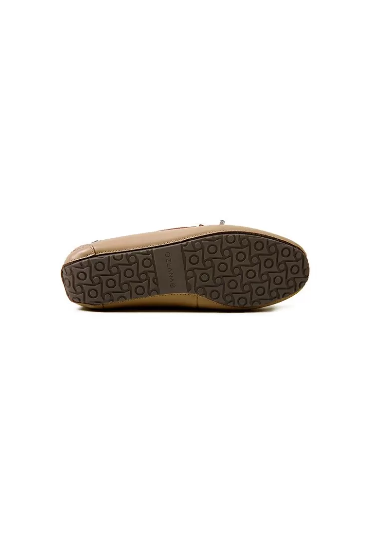 Ozlana Classic Oxfords Moccasins (Chestnut) | Women Shoes
