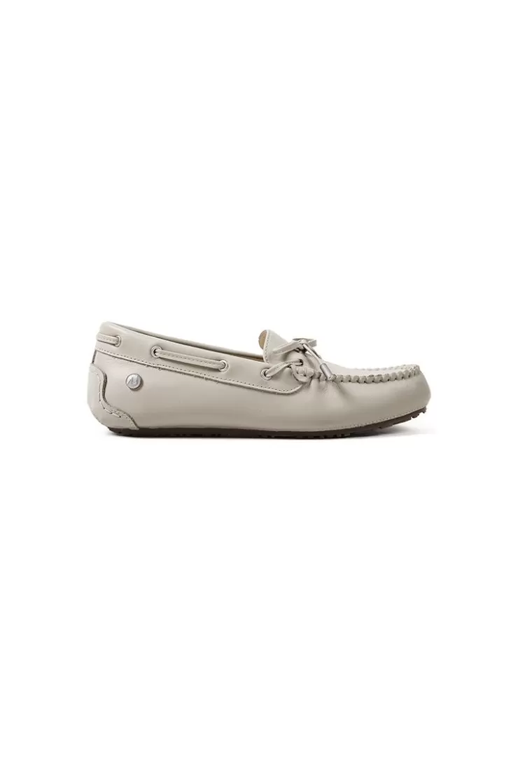 Ozlana Classic Oxfords Moccasins (Grey) | Women Shoes