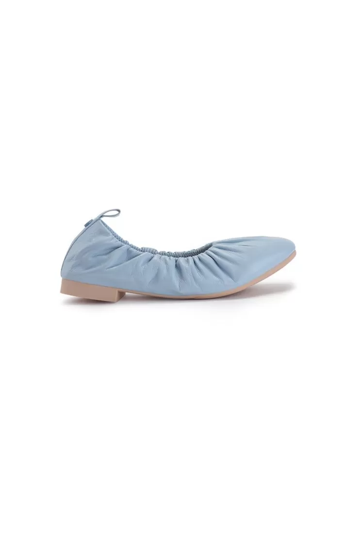 Ozlana Classic Sheepskin Loafers(Blue) | Women Shoes