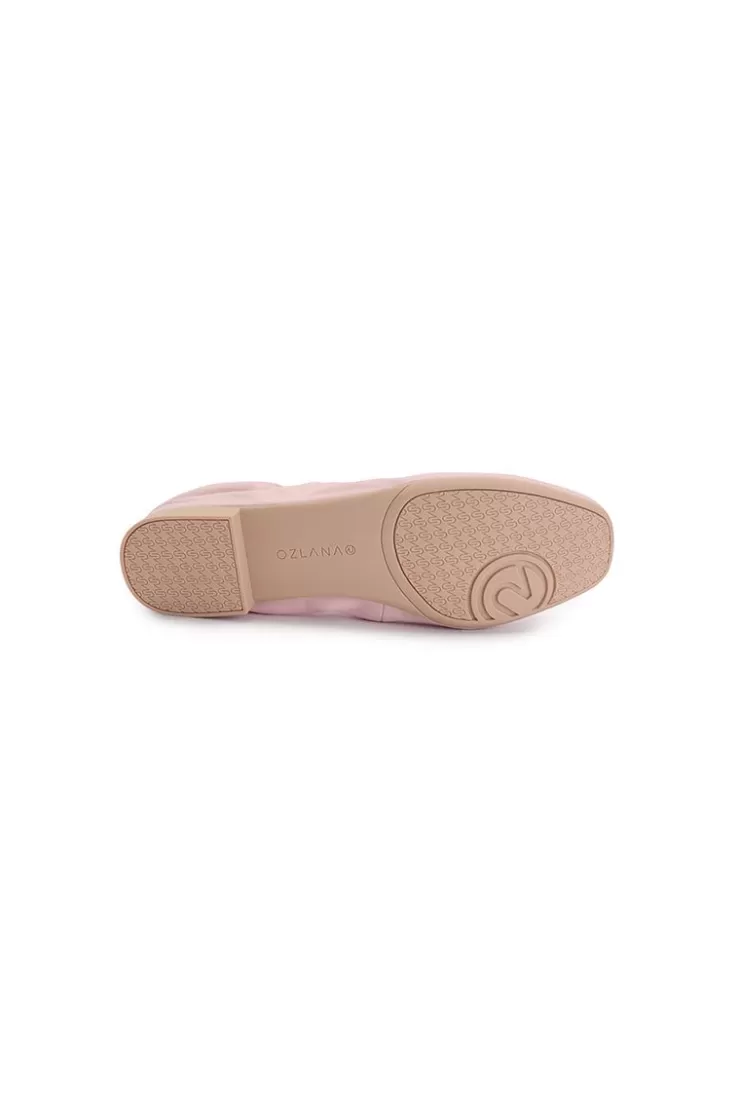 Ozlana Classic Sheepskin Loafers(Pink) | Women Shoes