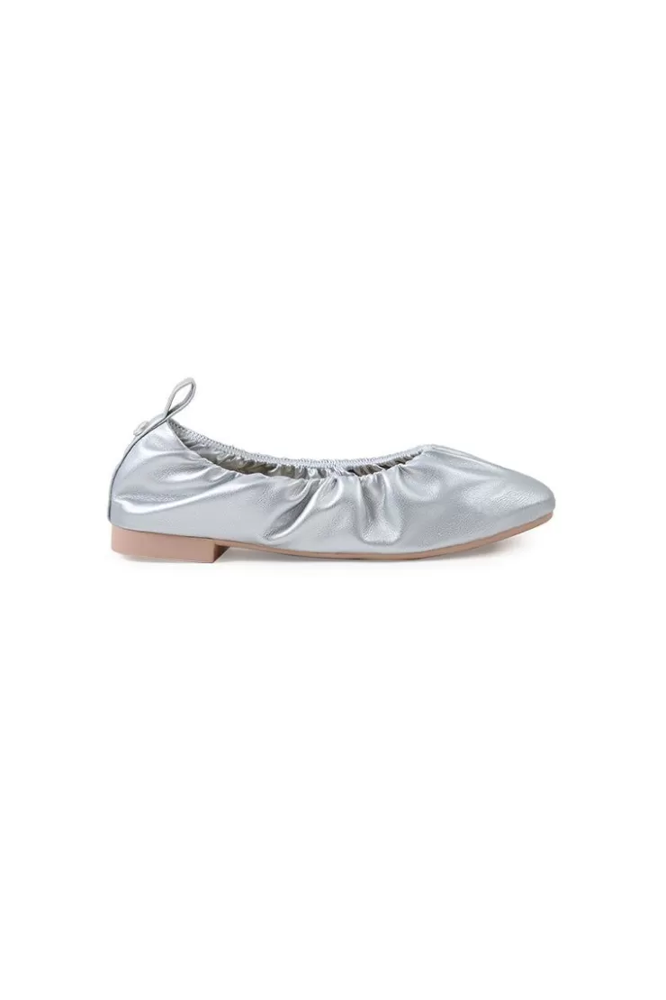 Ozlana Classic Sheepskin Loafers(Silver) | Women Shoes