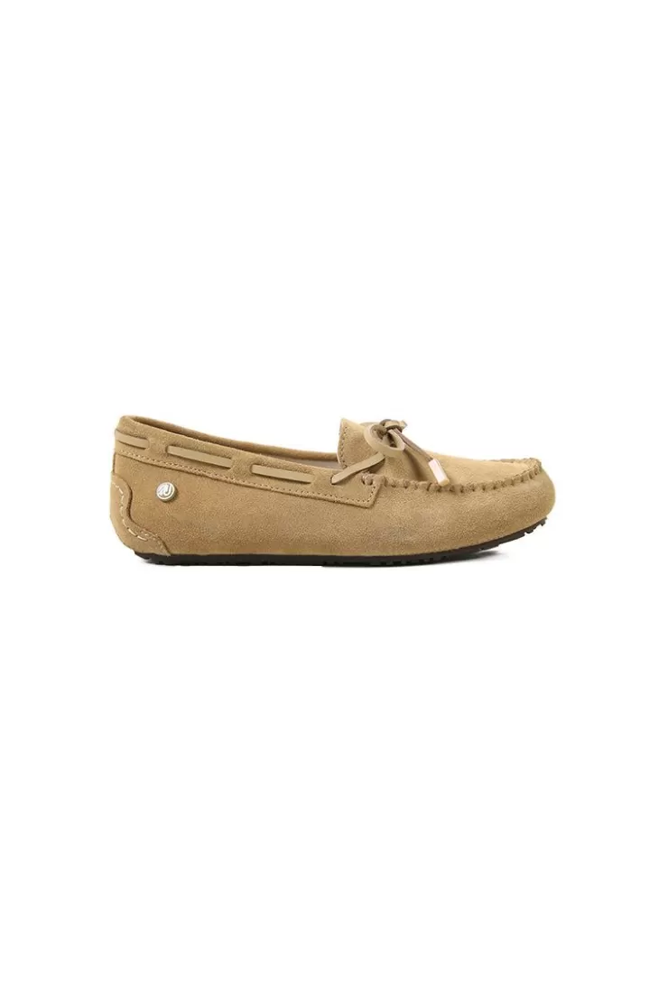Ozlana Classic Suede Moccasins (Chestnut) | Women Shoes