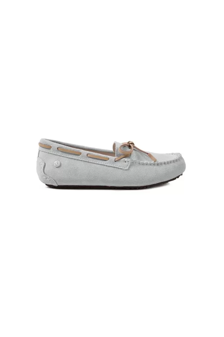 Ozlana Classic Suede Moccasins (Grey) | Women Shoes