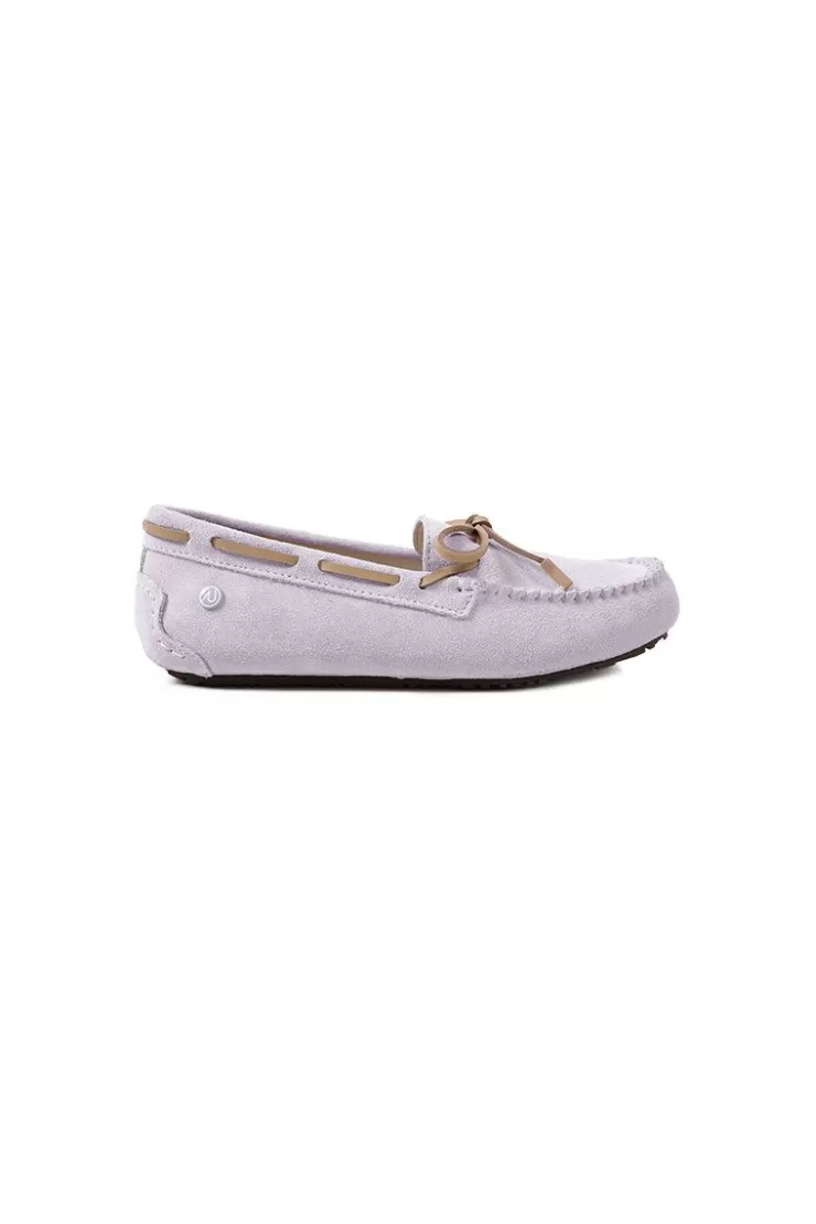 Ozlana Classic Suede Moccasins (Purple) | Women Shoes