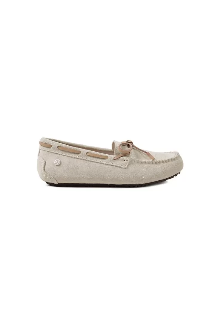 Ozlana Classic Suede Moccasins (Sand) | Women Shoes