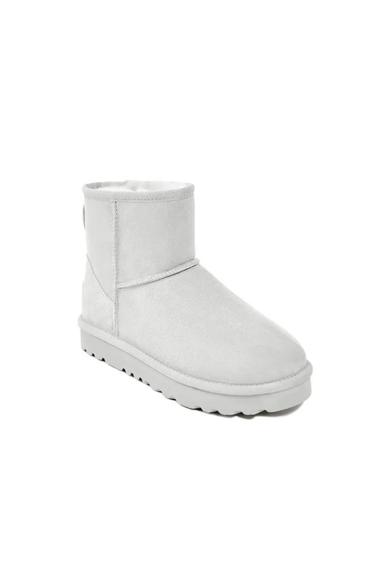 Ozlana Classicmini Boots(Water Resistant)(Off White) | Women Shoes