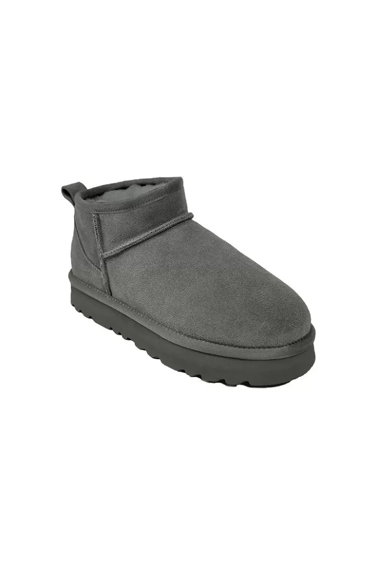 Ozlana Classicultra Mini Boots(Water Resistant)(Grey) | Women Shoes