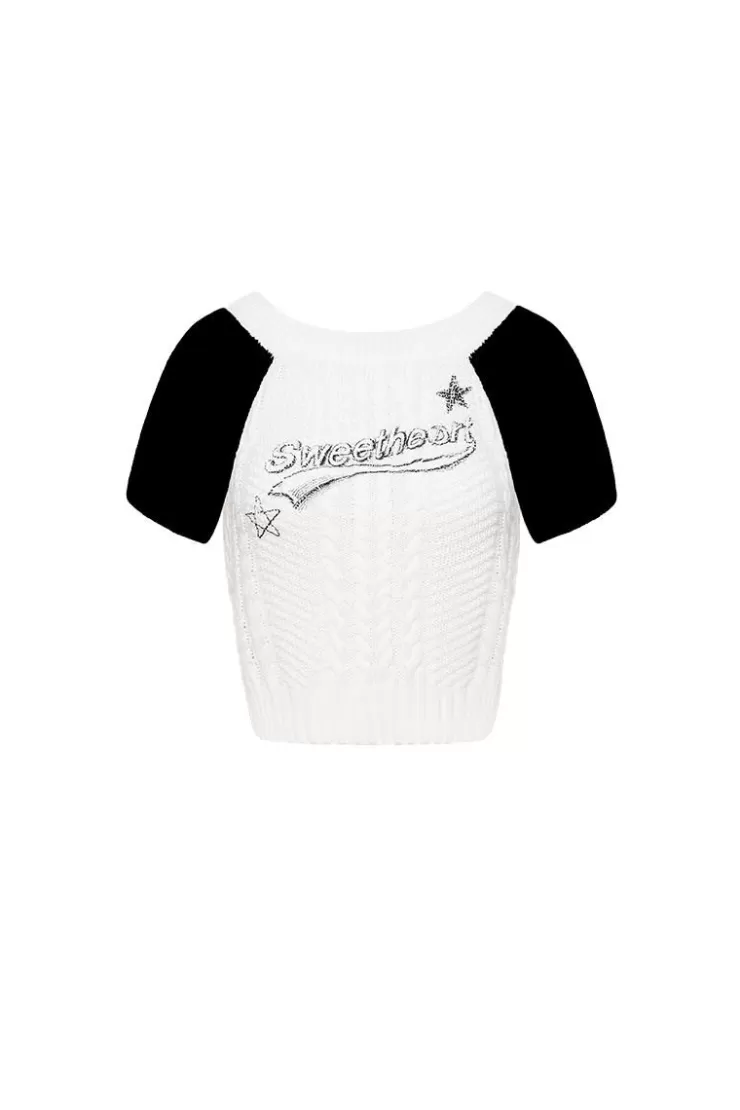 Ozlana Ozln All-Star Raglan Knit(White) | Women Ozln