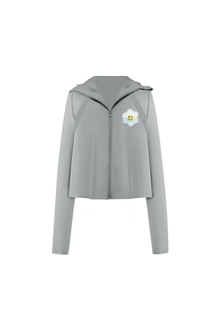 Ozlana Ozln Garden Uv Protect Sun Jacket (Grey ) | Women Ozln