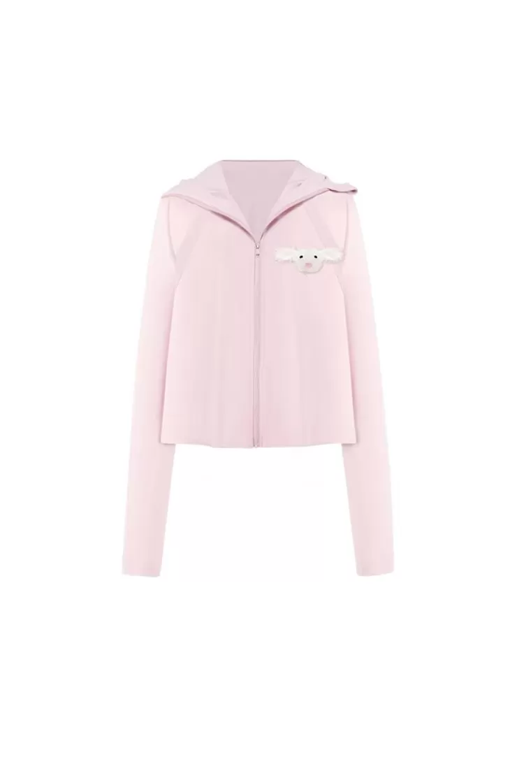 Ozlana Ozln Zoo Uv Protect Sun Jacket(Pink) | Women Ozln