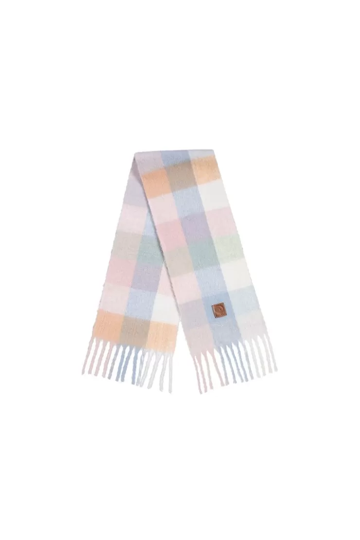 Ozlana Pink Rose | Check | Women Scarves
