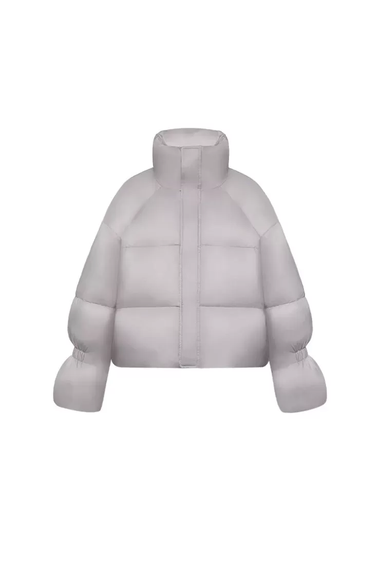 Ozlana Resort Down Breadjacket(Light Grey) | Women Down Puffer Jackets