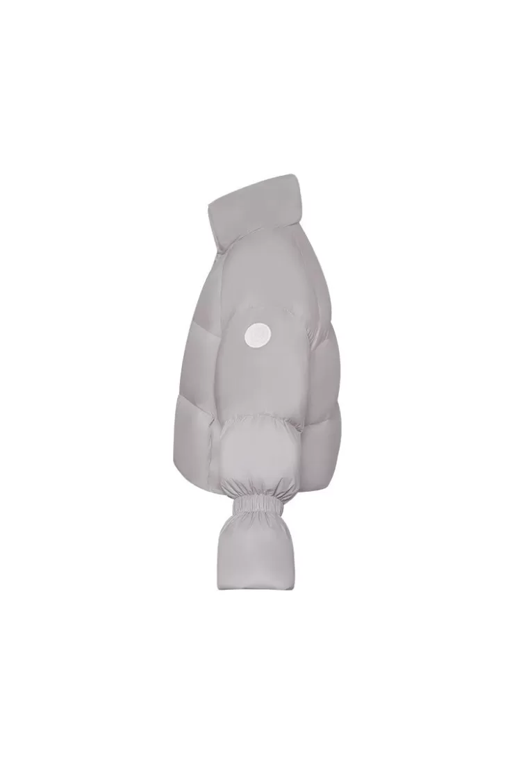 Ozlana Resort Down Breadjacket(Light Grey) | Women Down Puffer Jackets