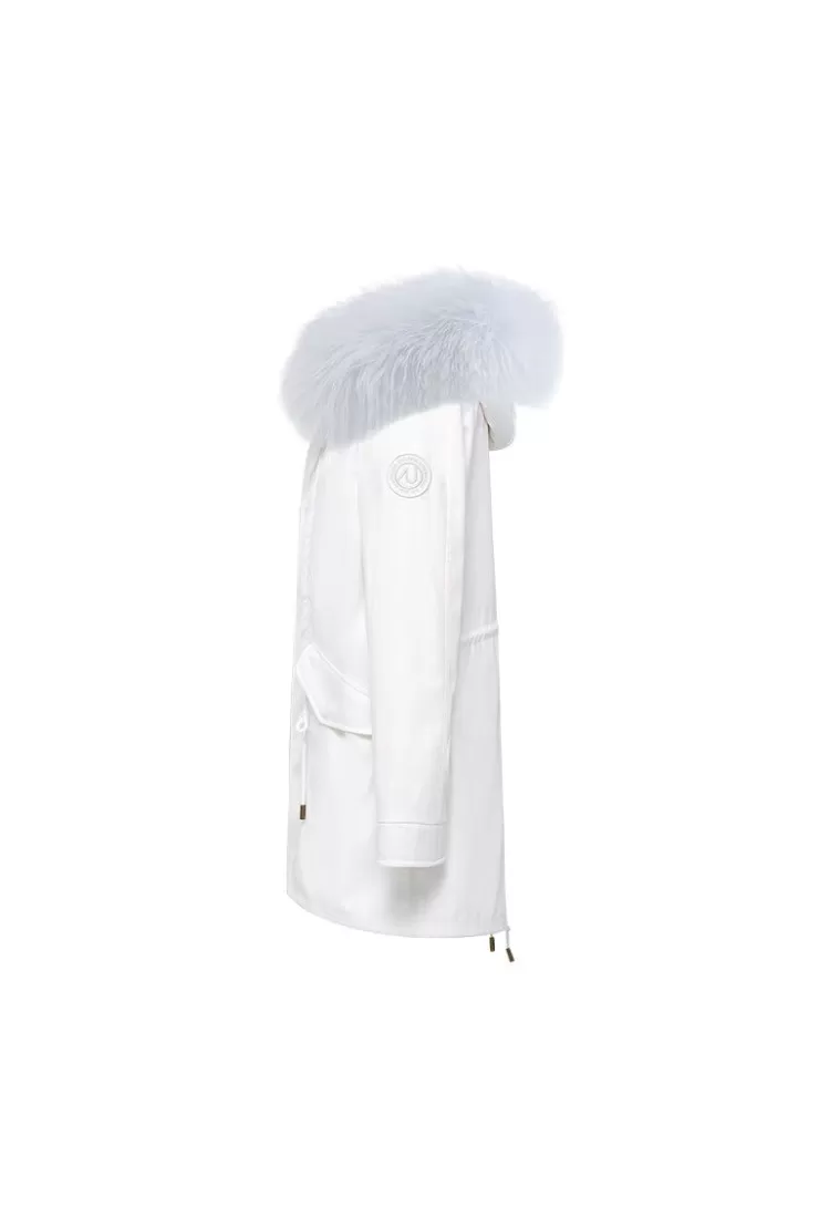 Ozlana White+ First Love Rainbow | Women Classic & Designer Parkas