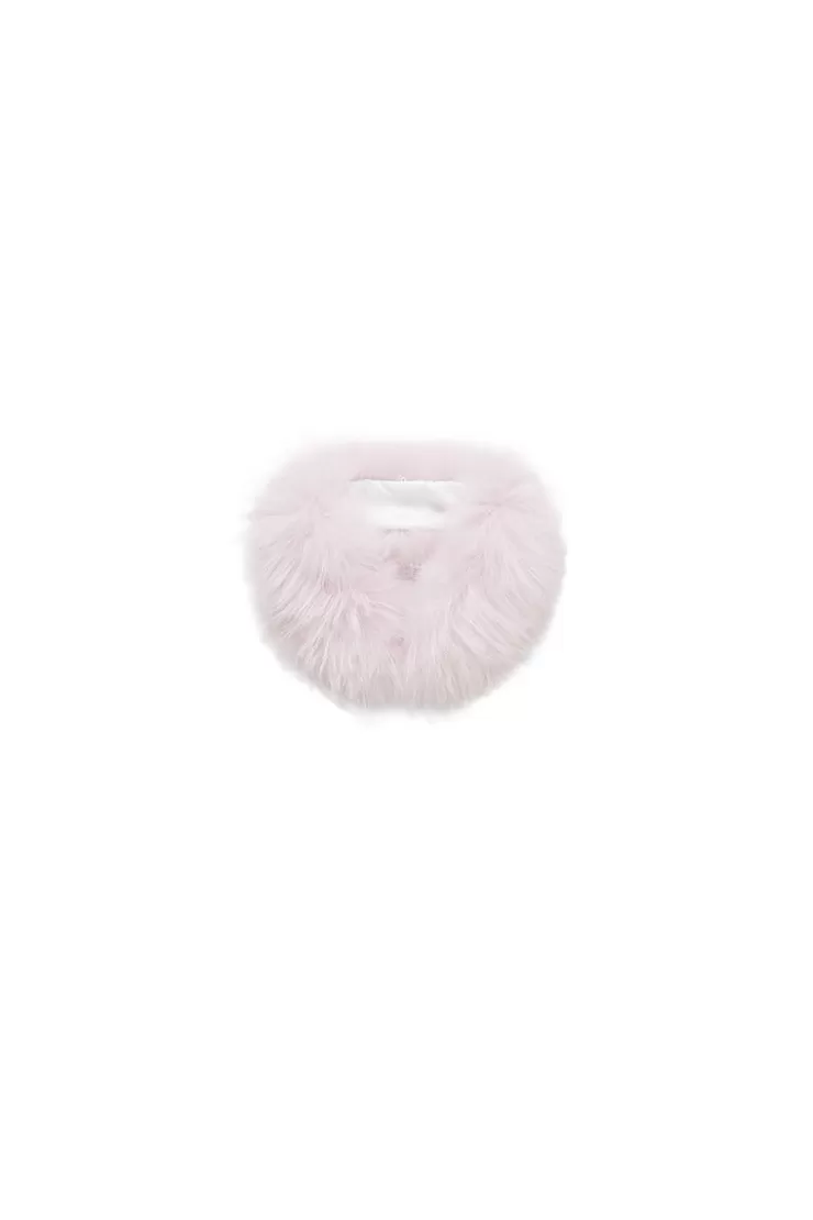 Ozlana White Short Oversize Parka+White Rabbit Fur/Raccoon Fur | Women Classic & Designer Parkas