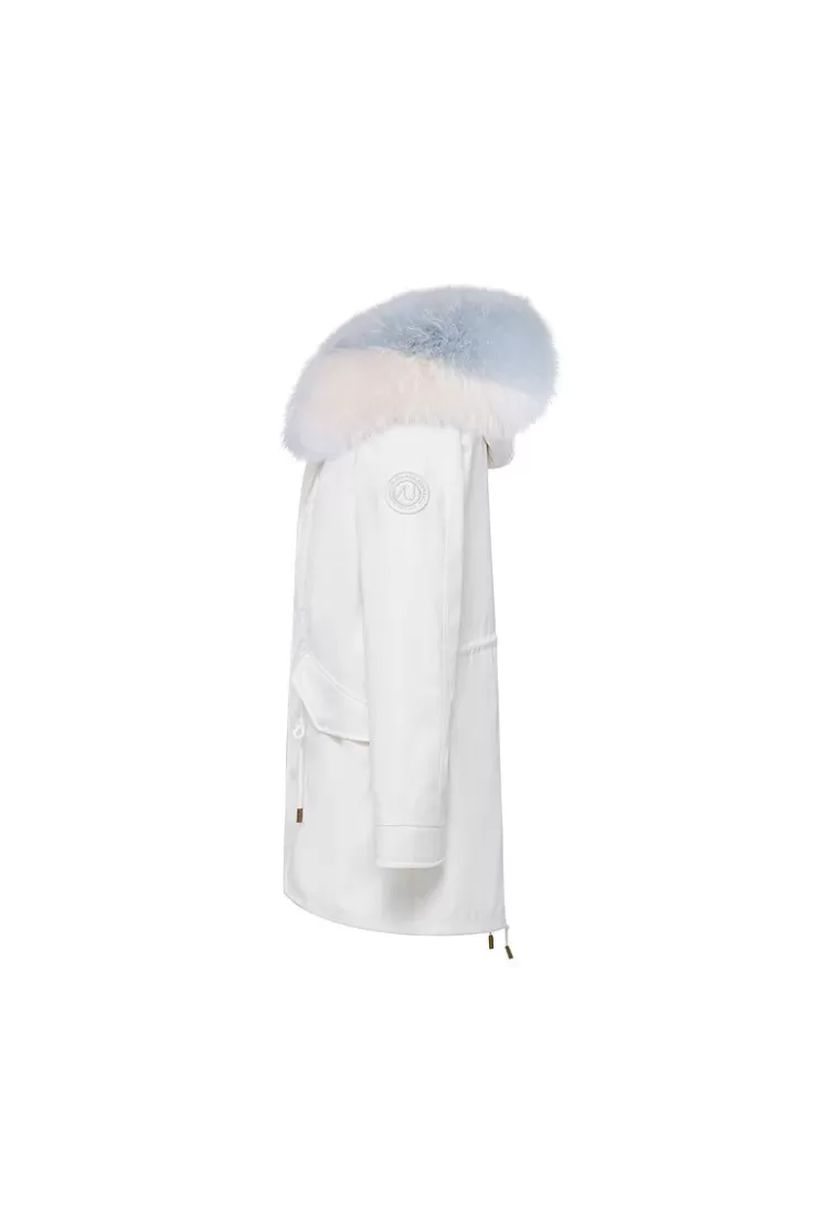 Ozlana White+Dreamy Loveheart | Women Classic & Designer Parkas
